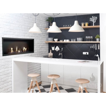 Биокамин IVENGO SLIM 2000х450 по цене 199 857 руб.