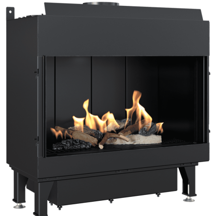 Газовая топка Kratki LEO/70/G20, магистральный газ