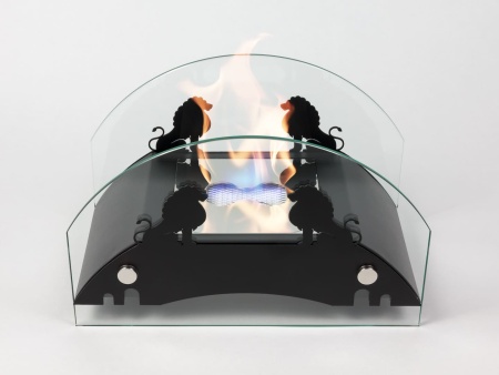 Настольный биокамин Lux Fire "Царский мост" M Чёрный по цене 13 305 руб.