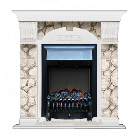 Арочный Карелия (белый)+Fobos Black